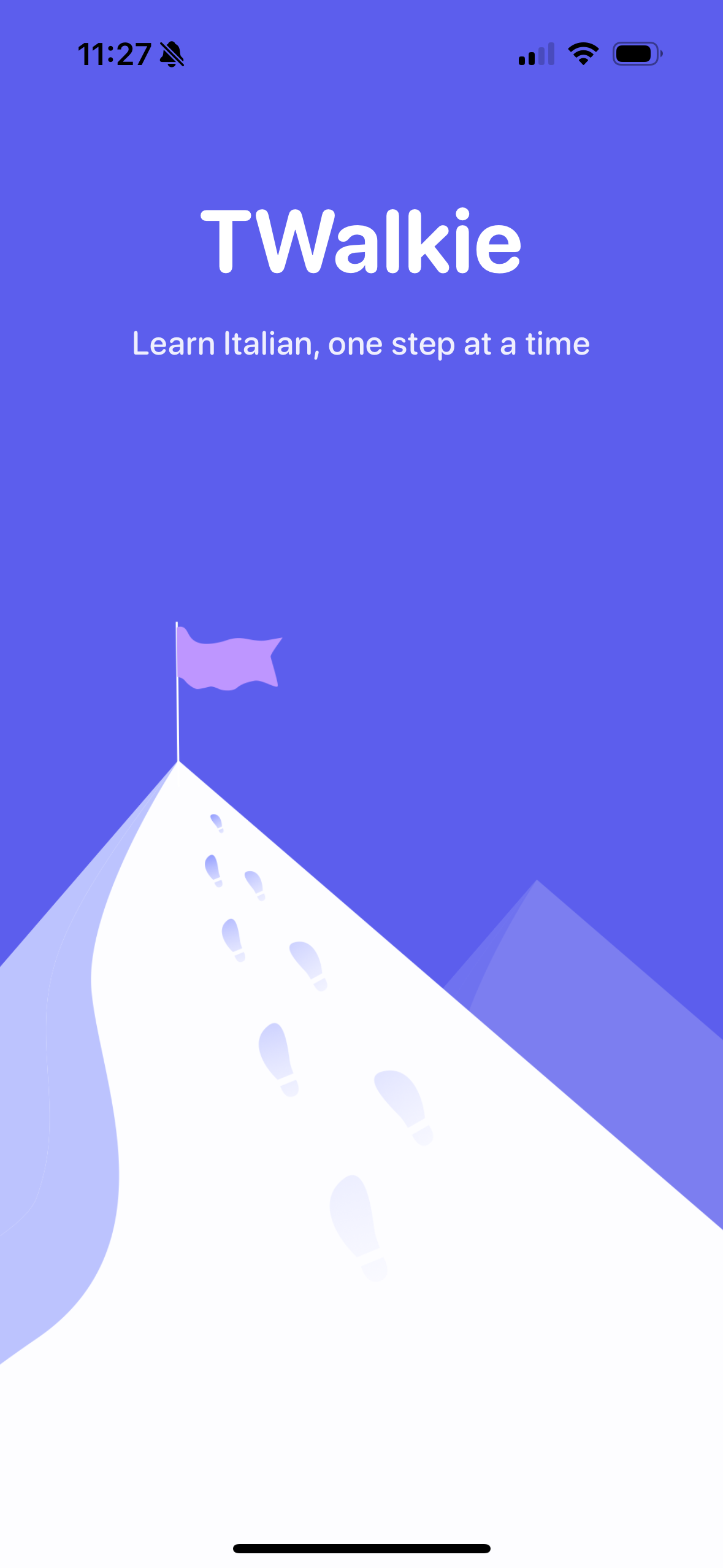 Twalkie: Learn Italian, one step at a time